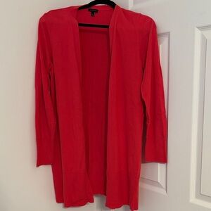 Talbots Vibrant pink Open Cardigan